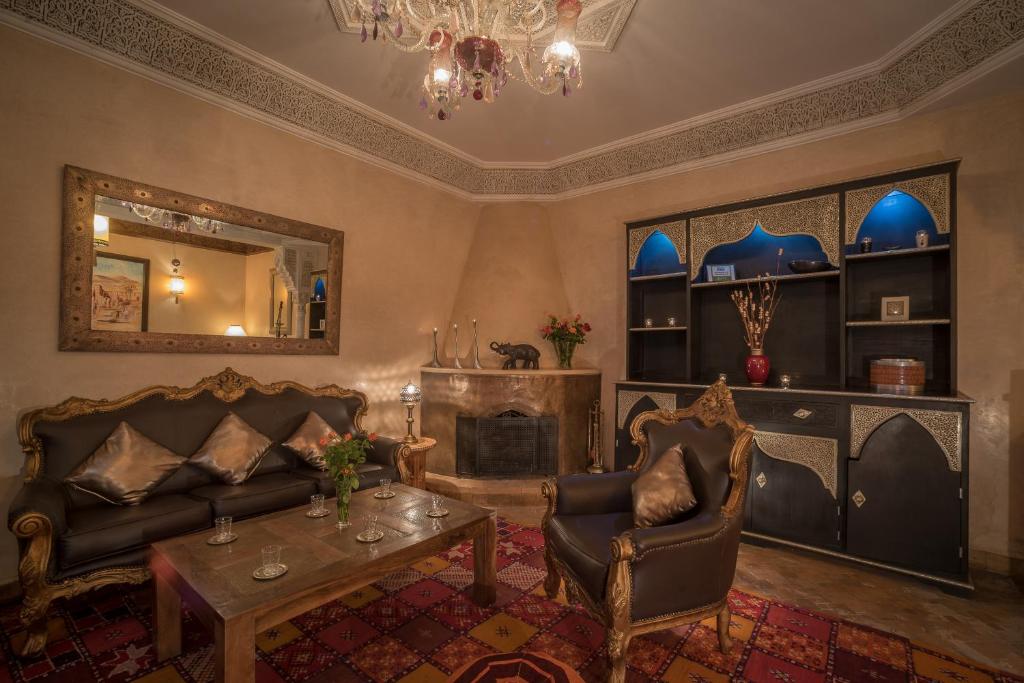 Двухместный (Улучшенный двухместный номер с 1 кроватью), Riad Dar Attika