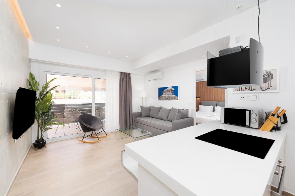 Stylish 1-Bedroom in the center, 4mins walk to Syntagma Square, Athens