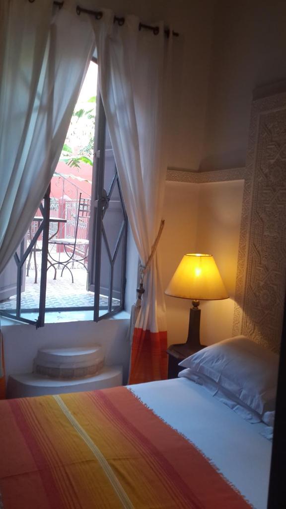 Двухместный (Стандартный двухместный номер с 1 кроватью террасой), Riad Les Jardins d'Henia