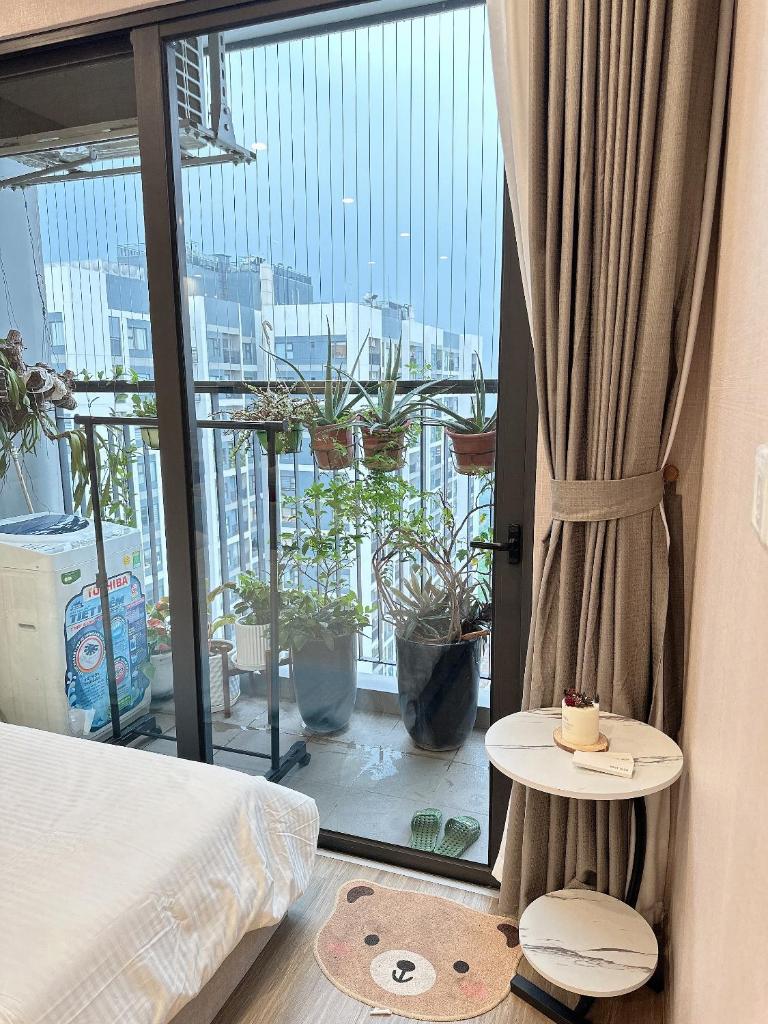 Căn hộ Studio tại Vinsmart có Máy chiếu