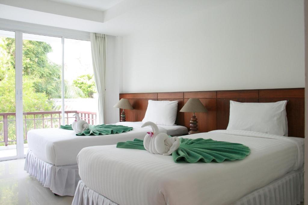 Двухместный (Улучшенный двухместный номер с 1 кроватью), Kirati Beach Resort