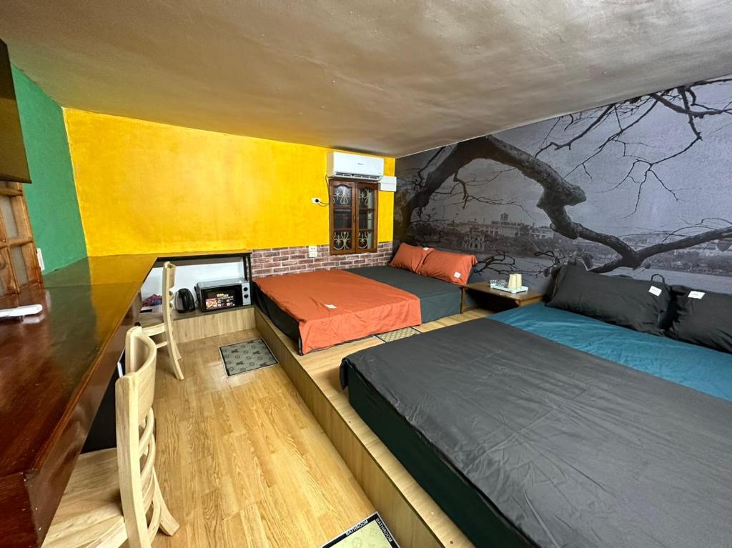 Bungalow House,2 bedrooms,Old Quarter, Near Hoankiem Lake