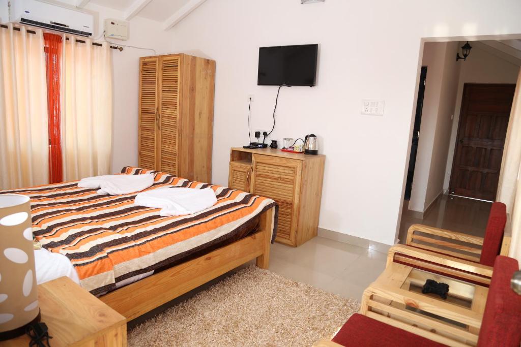 Апартаменты (Апартаменты с 2 спальнями и балконом), Baywalk Goa