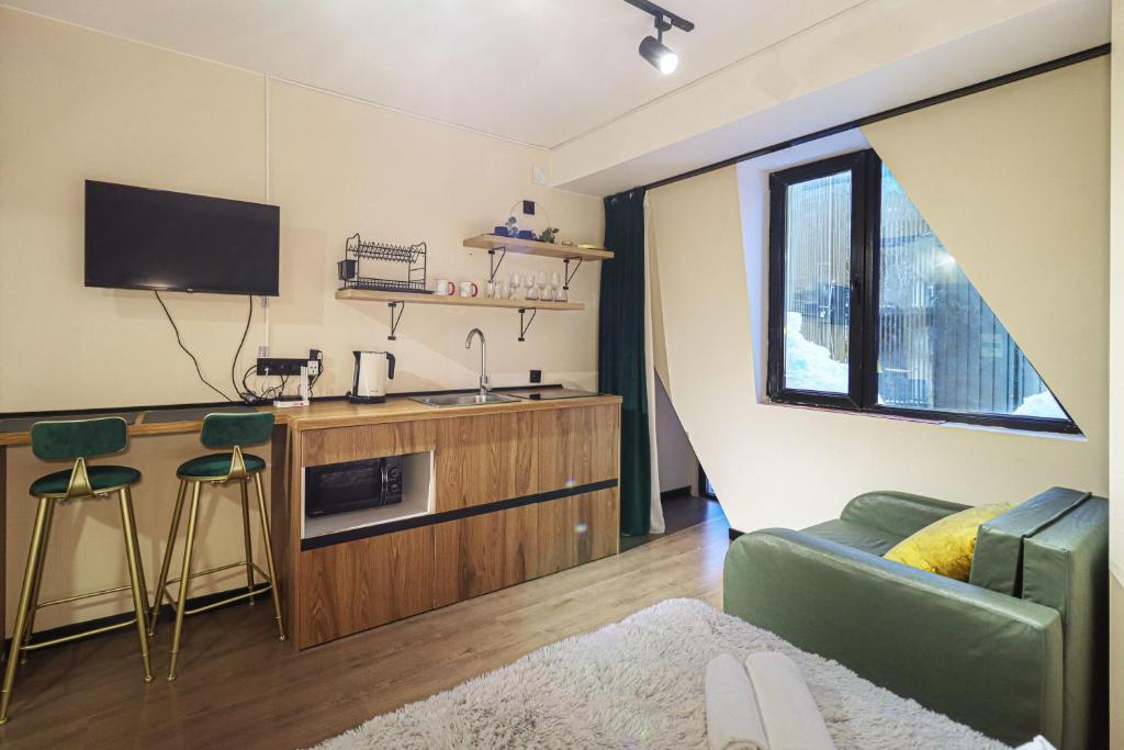 Apartment in Marshall Gudauri Project - Tap to explore photos