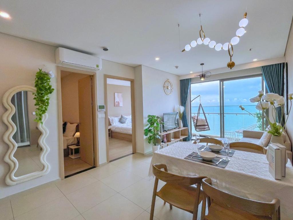 The Sóng Apartment & Homestay,Miễn Phí Tắm Hồ bơi vô cực , Sauna , khu vui chơi trẻ em , gần biển