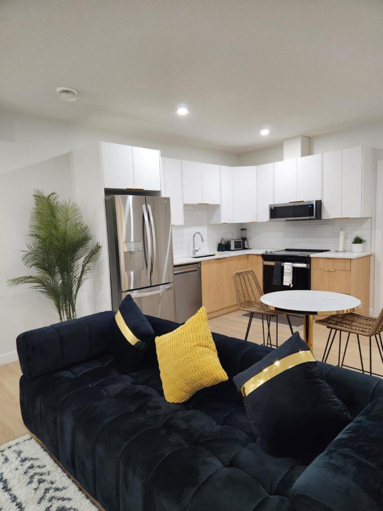 Brand New Deluxe 2 Bedroom Suite with AC & Den - Tap to explore photos