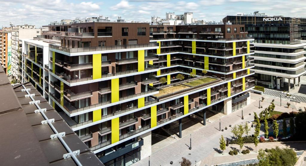 AtriumResidences with FreeParking, AC, Balcony and Wi-fi, Budapest