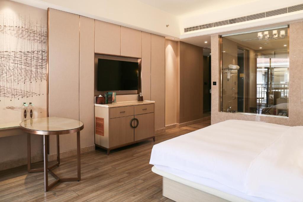 Wanda Realm Xiamen North Bay Room Type - Deluxe King Room Garden View