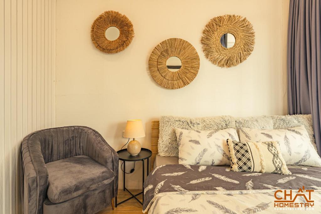 HomestayCHAT-PeacefulCorner62-1Bedroom-Projector-FreeWasher