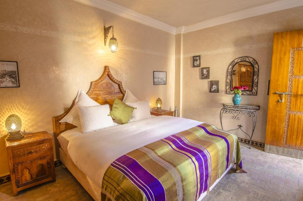 Двухместный (Двухместный номер Делюкс с 1 кроватью), Riad Sidi Fatah