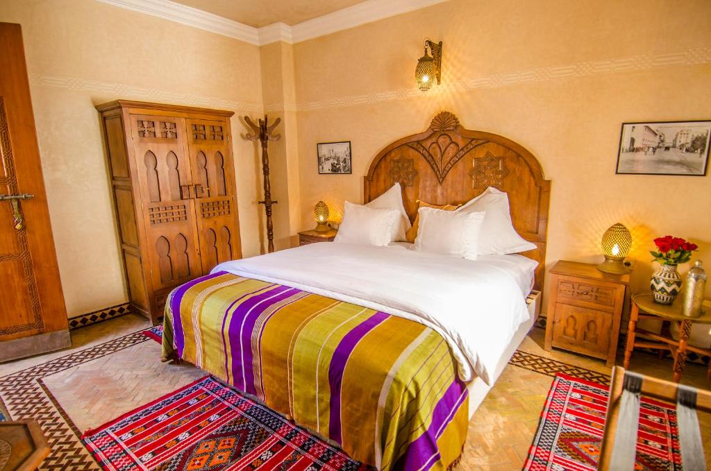 Двухместный (Двухместный номер Делюкс с 1 кроватью), Riad Sidi Fatah