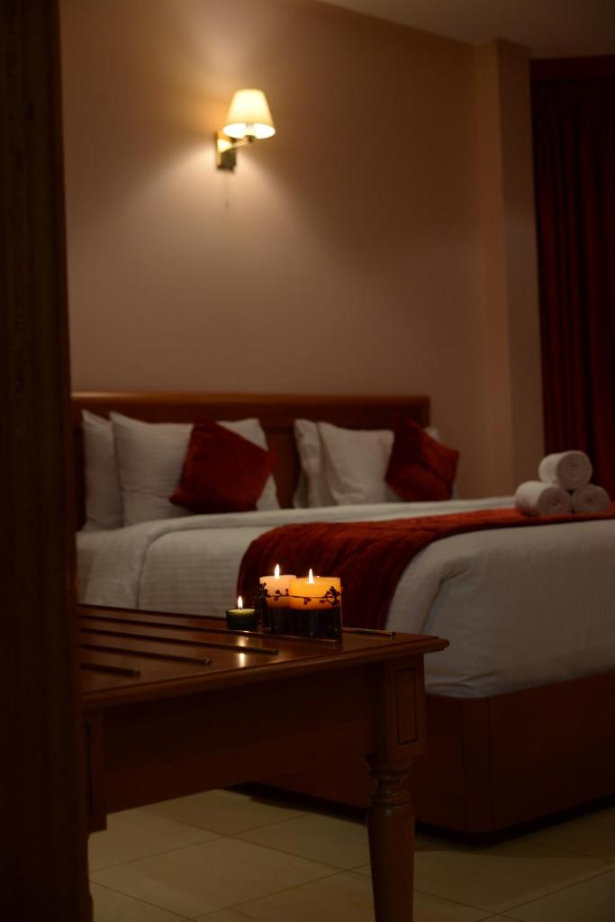 Апартаменты (Люкс с 1 спальней и кроватью размера «king-size»), Al Madina Suites Doha