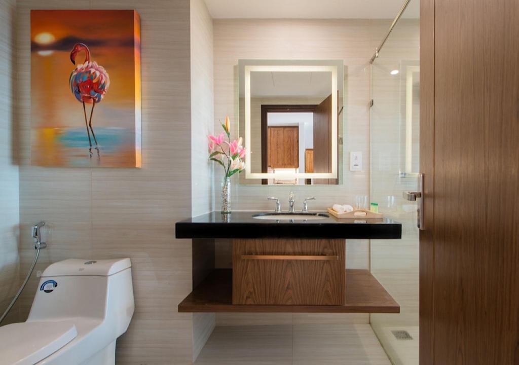 Panorama Autumn Leaves Nha Trang Beach