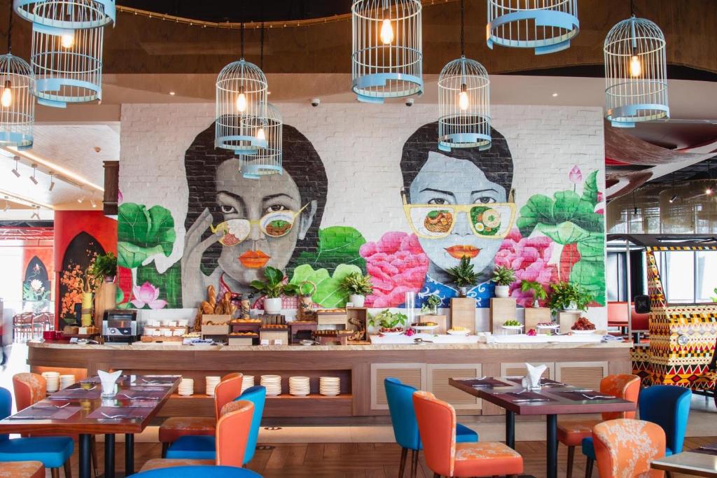 Panorama Autumn Leaves Nha Trang Beach