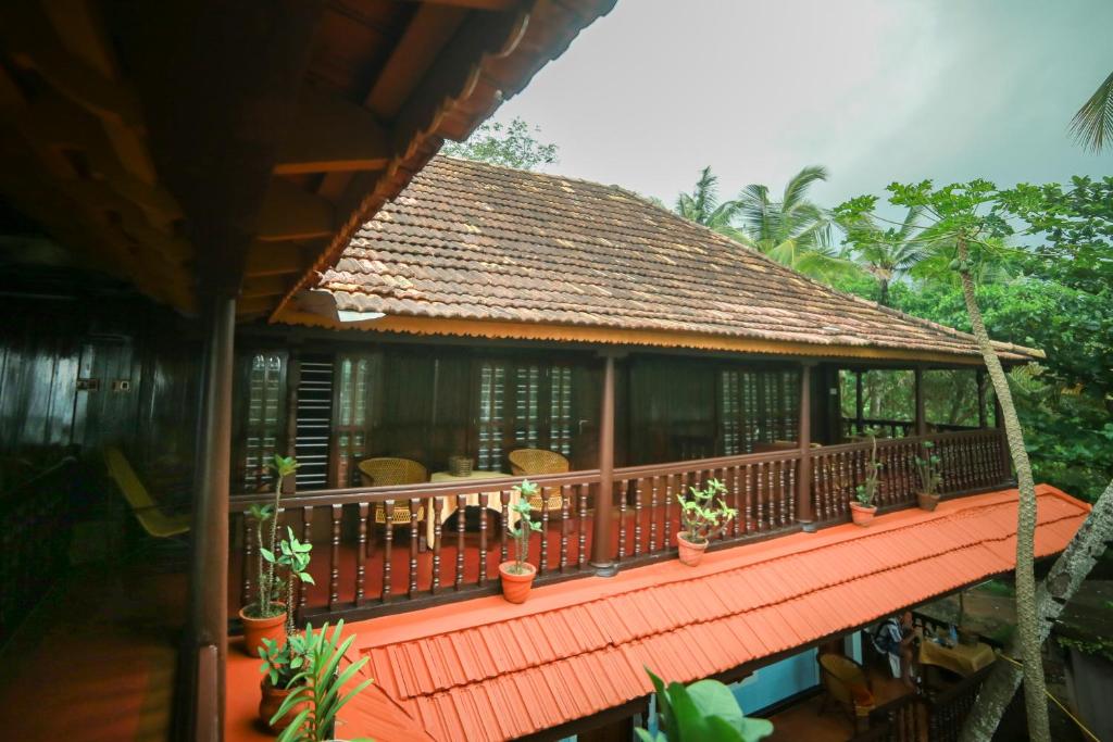 Двухместный (Номер с кроватью размера «king-size» и видом на море), Varkala Marine Palace