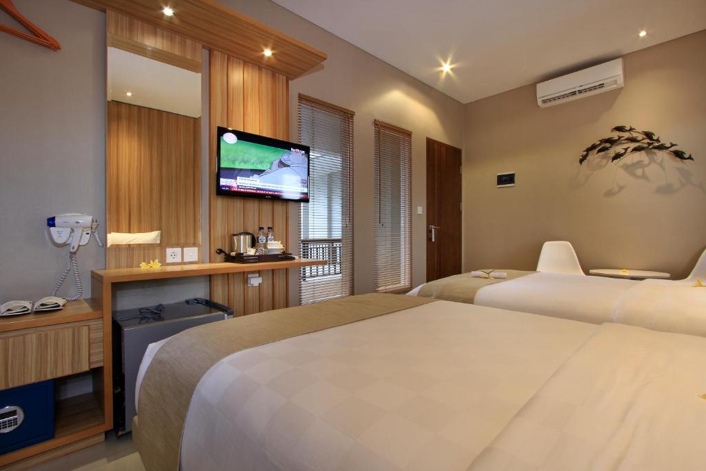 Двухместный (Двухместный номер Делюкс с 2 отдельными кроватями), Puri Padma Hotel