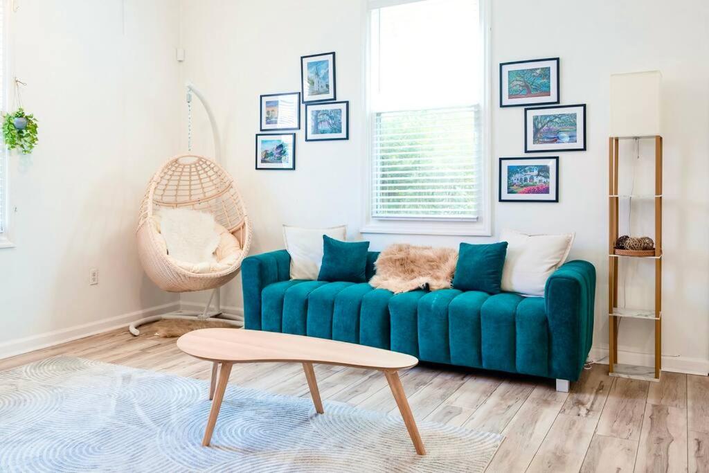 2BR Boho Chic Duplex, Savannah - Near Tybee Island! image