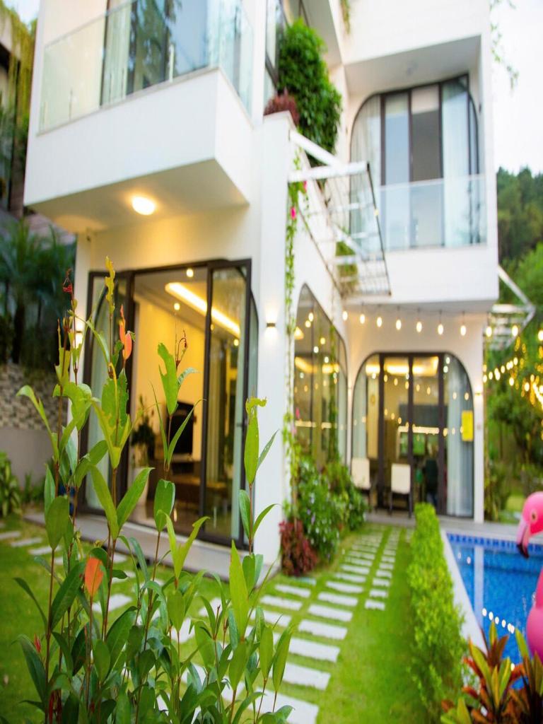 homestay 3 phòng ngủ view hồ - bể bơi riêng - vĩnh phúc