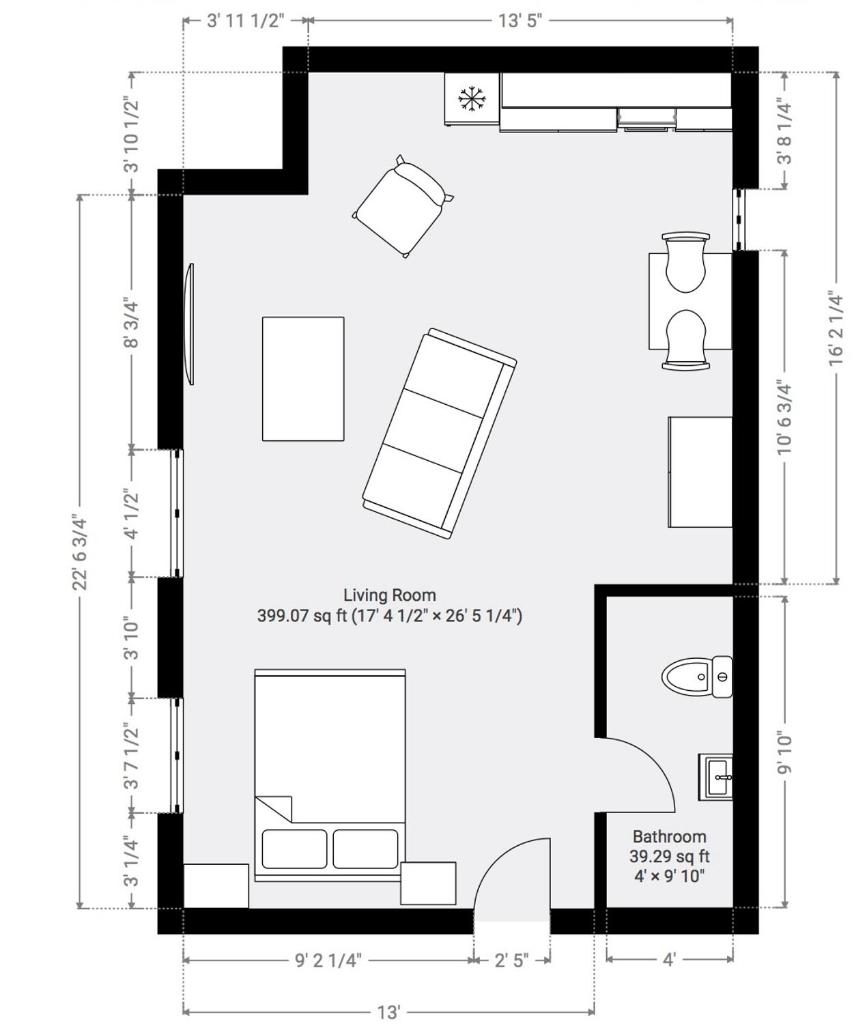 Modern Studio in Central Arnold - Tap to explore photos