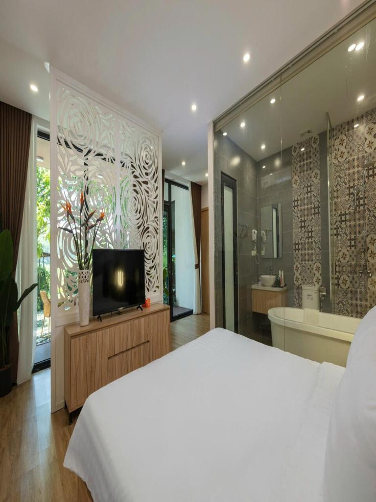 Villa 3 phòng ngủ thiên nhiên - bể bơi - đầy đủ tiện nghi