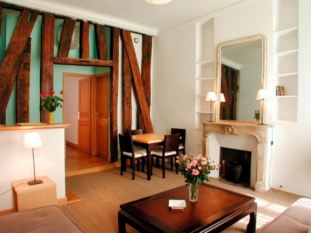 Апартаменты (Апартаменты с 2 спальнями), Hôtel Du Jeu De Paume