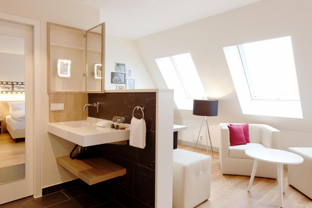 Двухместный (Улучшенный двухместный номер с 1 кроватью), arcona LIVING MÜNCHEN