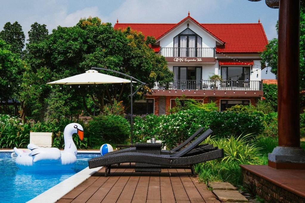 GMN Ecogarden Villa 4 bedroom beautiful garden and pool