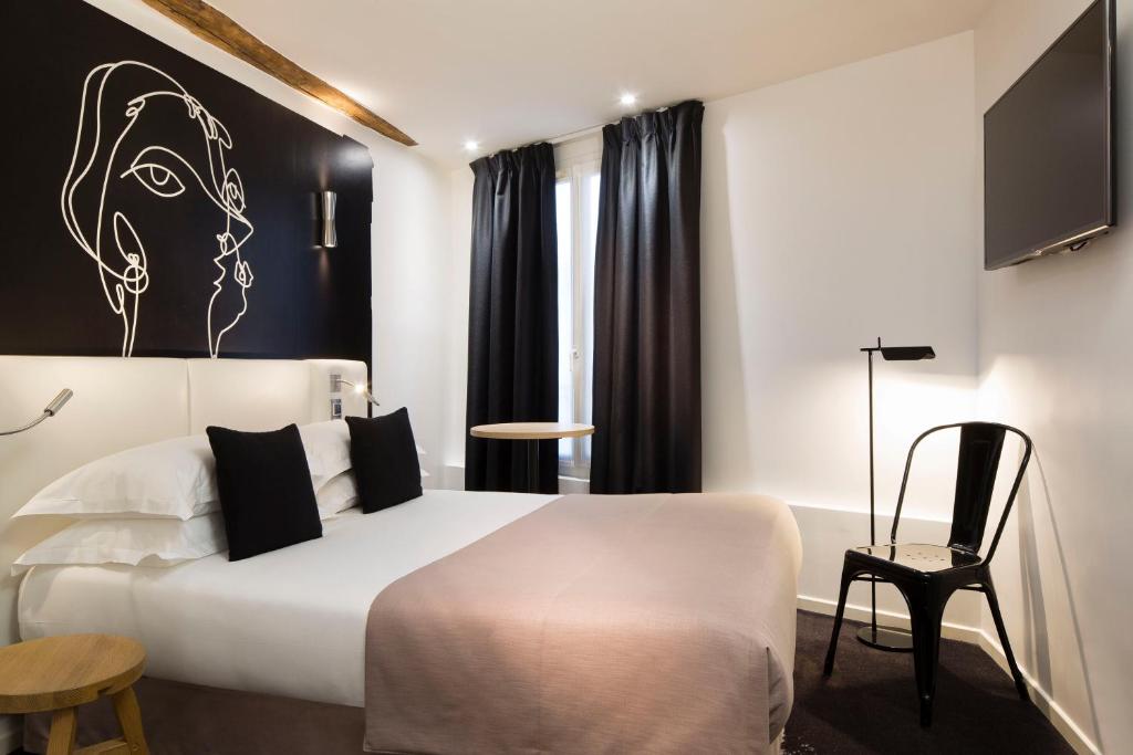 Двухместный (Двухместный номер с 1 кроватью), Hôtel Montparnasse Saint Germain