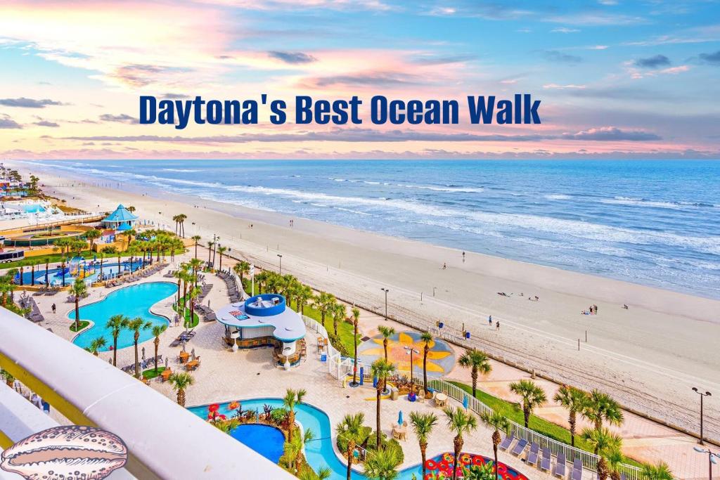 16th Floor 1 BR Resort Condo Direct Oceanfront Wyndham Ocean Walk Resort Daytona Beach 1605 image