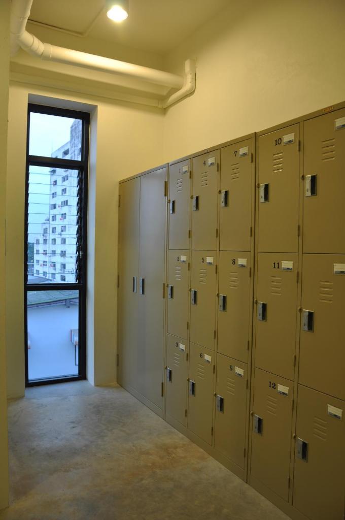 Одноместный (Одноместный номер с общим душем и туалетом), Udee Bangkok Hostel
