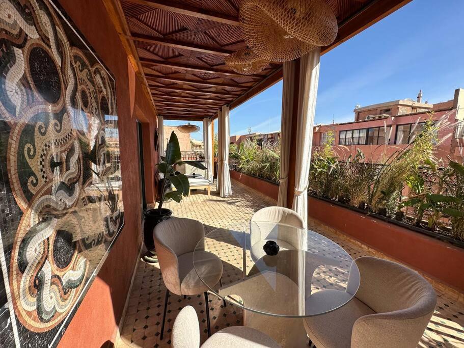 Roof top terrasse Centre-Gueliz JACUZZI