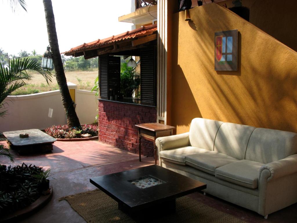 Двухместный (Двухместный номер Делюкс с 1 кроватью), Casa Candolim Beach Front