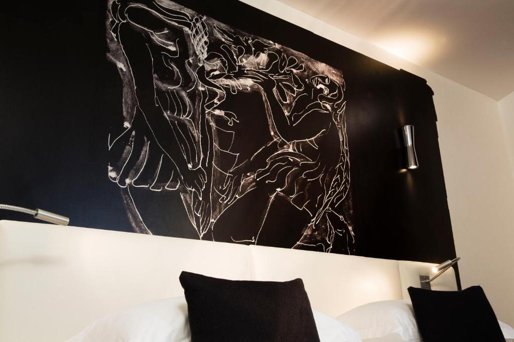 Двухместный (Бюджетный двухместный номер с 1 кроватью), Hôtel Montparnasse Saint Germain