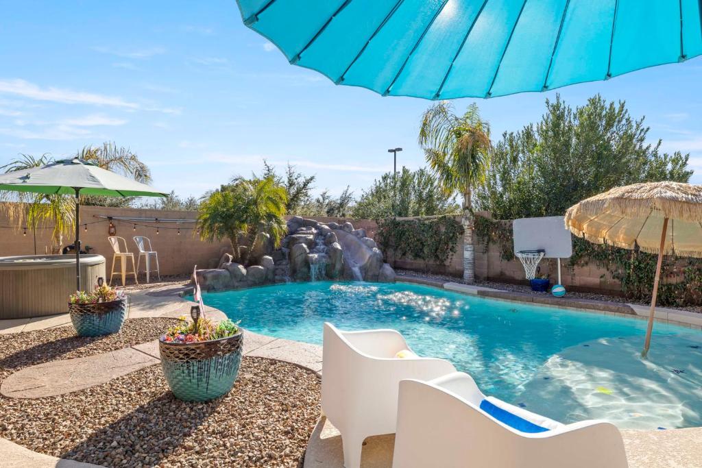 The Galileo in the Heart of Gilbert with Water Slide! image