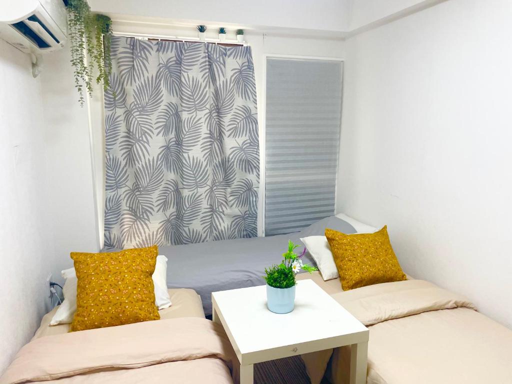 あびこ302 SIMPLY WHiTE GUEST ROOM 地下鉄あびこ駅徒歩10分以内で観光地にすぐアクセスできるスーパーマーケットコンビニドラッグストア近く生活に便利なワンルーム