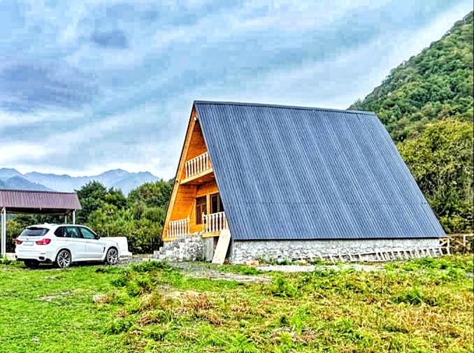 Ismayilli Qalaciq Aframe house photo 3
