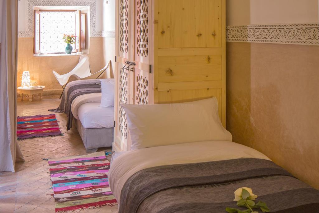 Двухместный (Двухместный номер с 2 отдельными кроватями), Riad-Assala