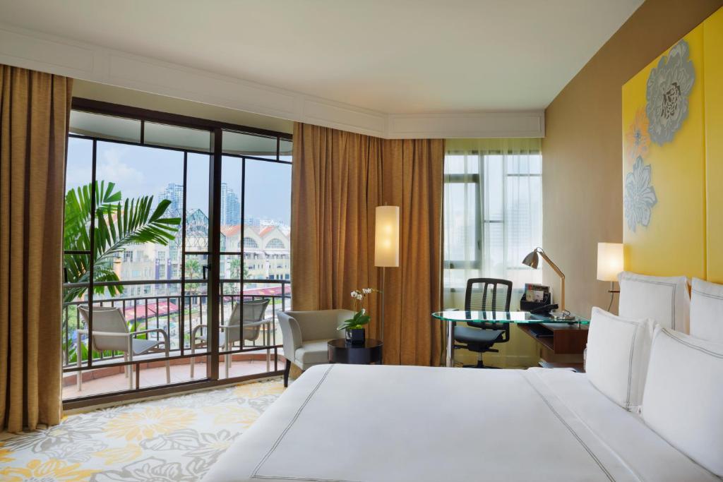 Двухместный (Номер Swiss Select с видом на набережную Кларк-Ки), Swissotel Merchant Court Singapore
