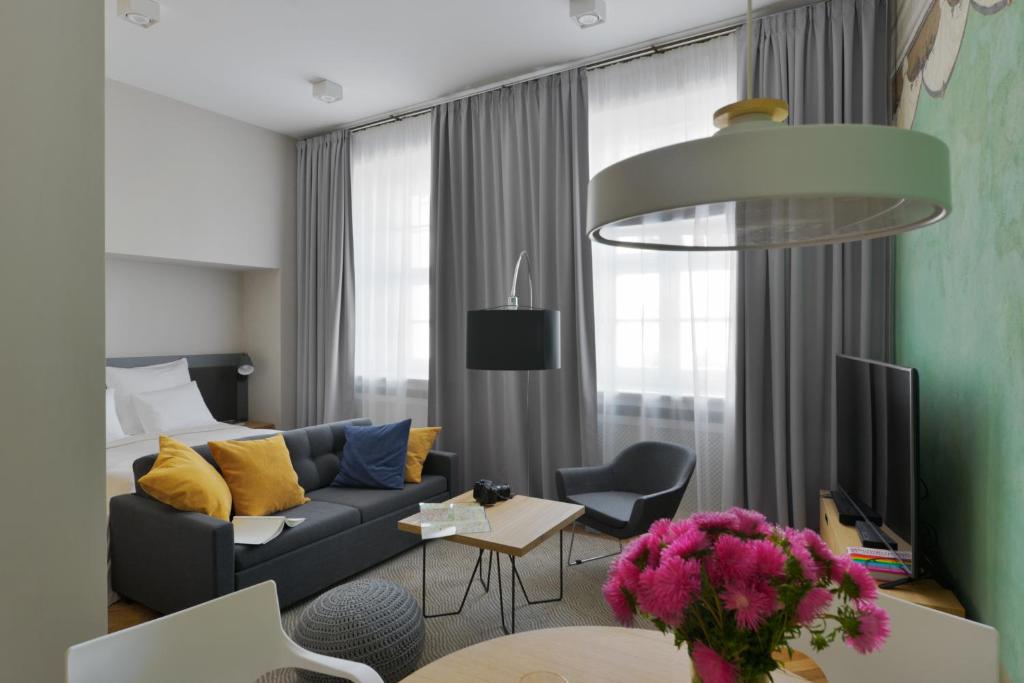 Студио (Улучшенный номер-студио), Stradonia Serviced Apartments