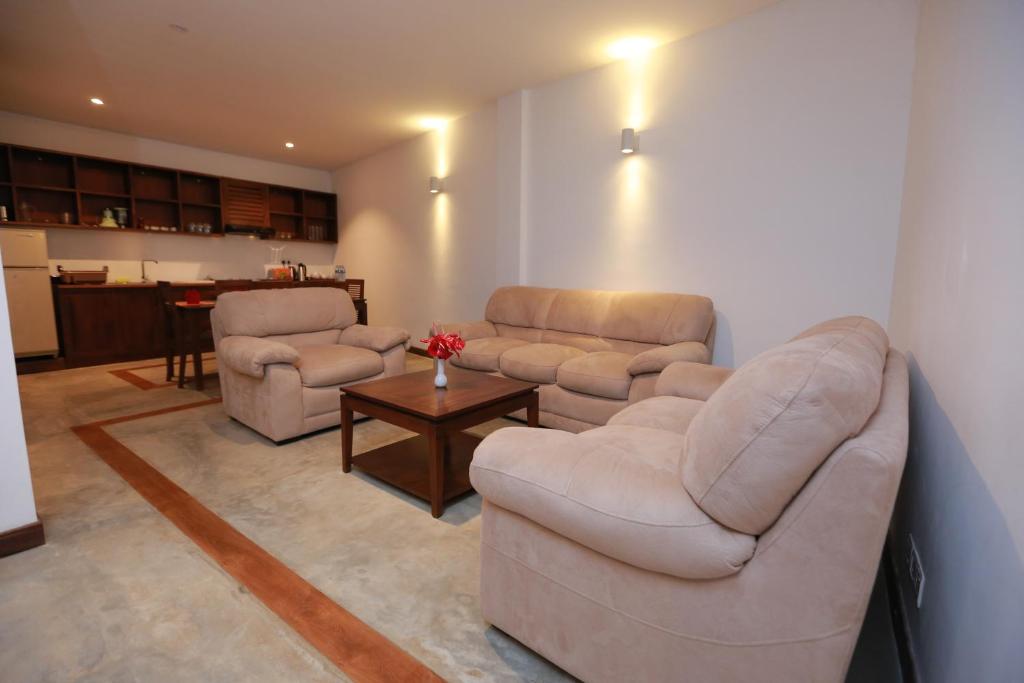 Апартаменты (Апартаменты с 3 спальнями), Refresh Hotel Hikkaduwa