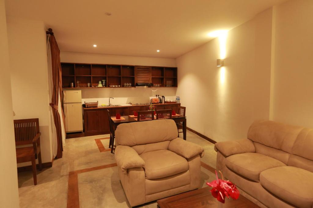 Апартаменты (Апартаменты с 3 спальнями), Refresh Hotel Hikkaduwa
