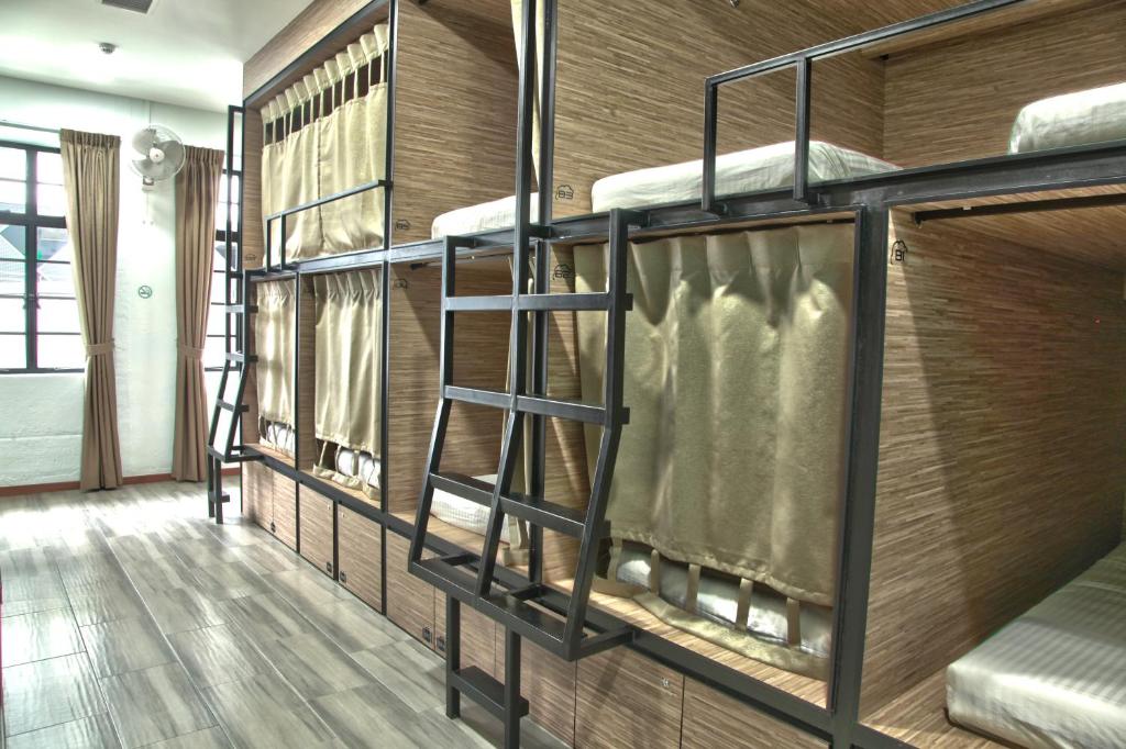 Номер (Одноместный номер-капсула в общем номере для мужчин и женщин), Dream Lodge