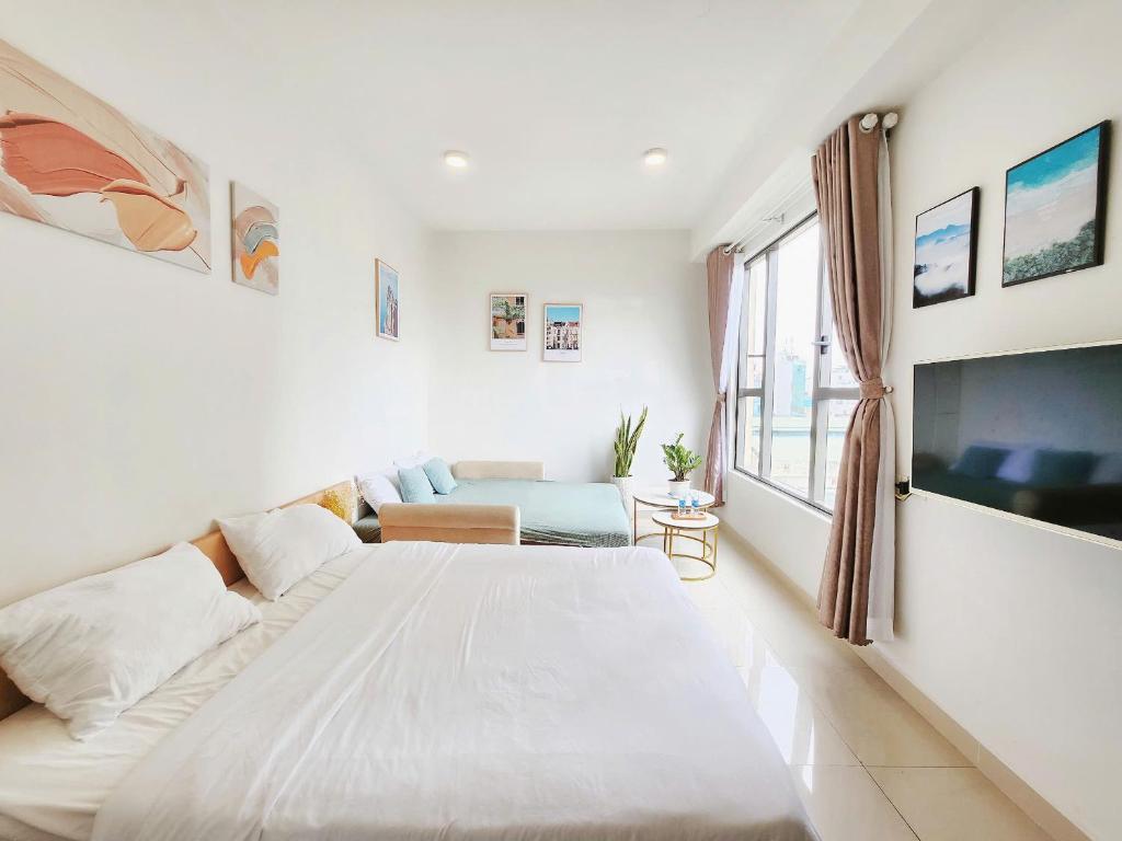 City View, 1km to Center, BR & Sofa bed, Free Gym