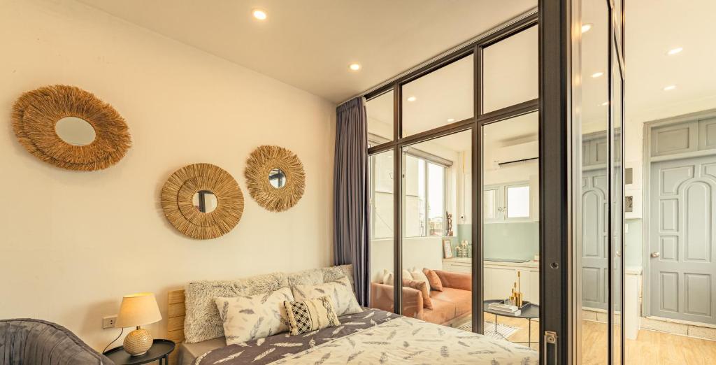 HomestayCHAT-PeacefulCorner62-1Bedroom-Projector-FreeWasher