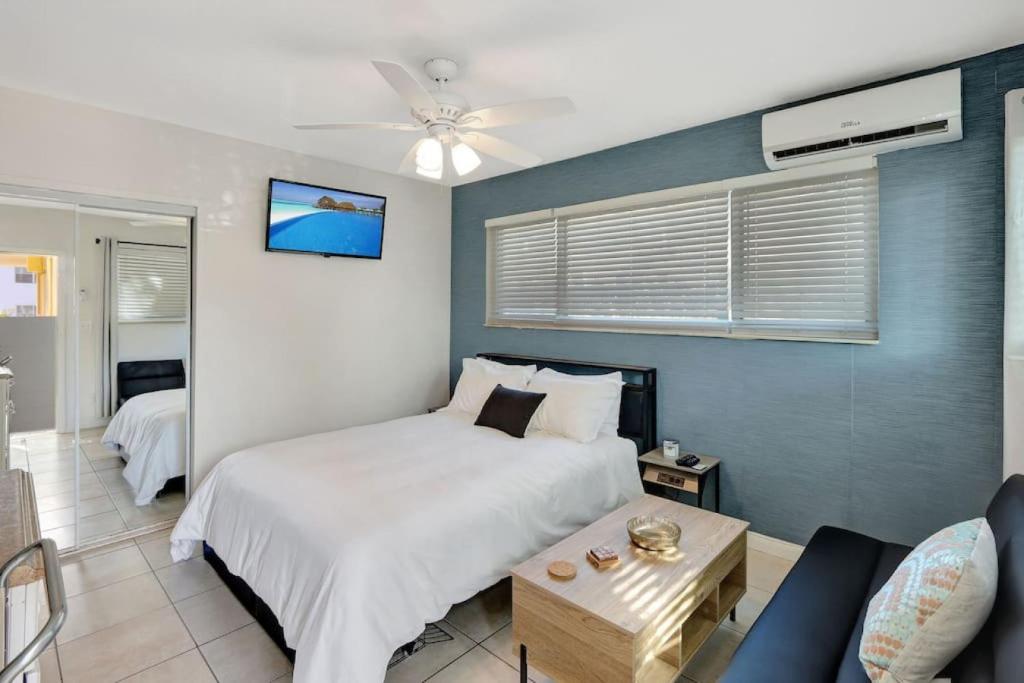 Rooms of Coastal Comfort Hollywood Studio Retreat