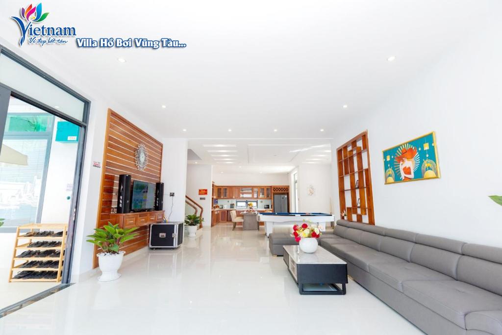 Villa Hồ Bơi đẹp SÁT BIỂN Resort LONG CONG vip
