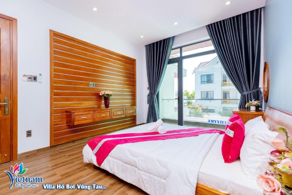 Villa Hồ Bơi đẹp SÁT BIỂN Resort LONG CONG vip