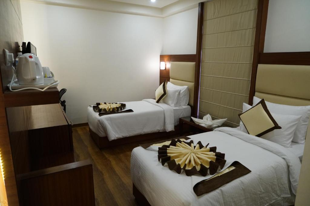 Двухместный (Двухместный номер Делюкс с 1 кроватью), Hyphen Ujjwal Premier Hotel