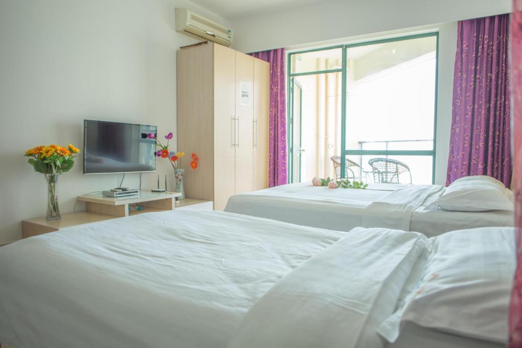 Семейный (Семейный номер с видом на море), Sanya Fang Jie Hotel