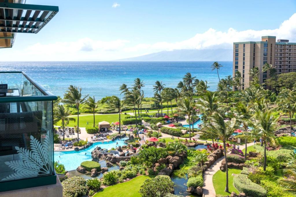KBM Resorts FREE CAR Honua Kai Hokulani Ocean View 2Bedroom Condo HKH-746 Stunning Ocean Views image